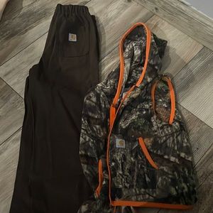 Carhartt pants and vest